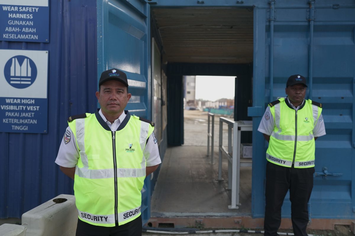 High-risk site security service